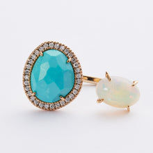 将图片加载到图库查看器,daydream ring/turquoise