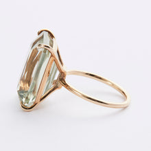 画像をギャラリービューアに読み込む, tranceparent ring/green amethyst