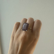 画像をギャラリービューアに読み込む, tranceparent ring/grey agate
