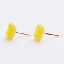 画像をギャラリービューアに読み込む, rectangle pierce/yellow agate
