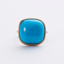 画像をギャラリービューアに読み込む, dome ring/turquoise
