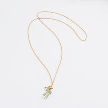画像をギャラリービューアに読み込む, mantle necklace/green amethyst
