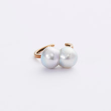 画像をギャラリービューアに読み込む, 【O様専用】twin pearl ear cuff Ⅱ
