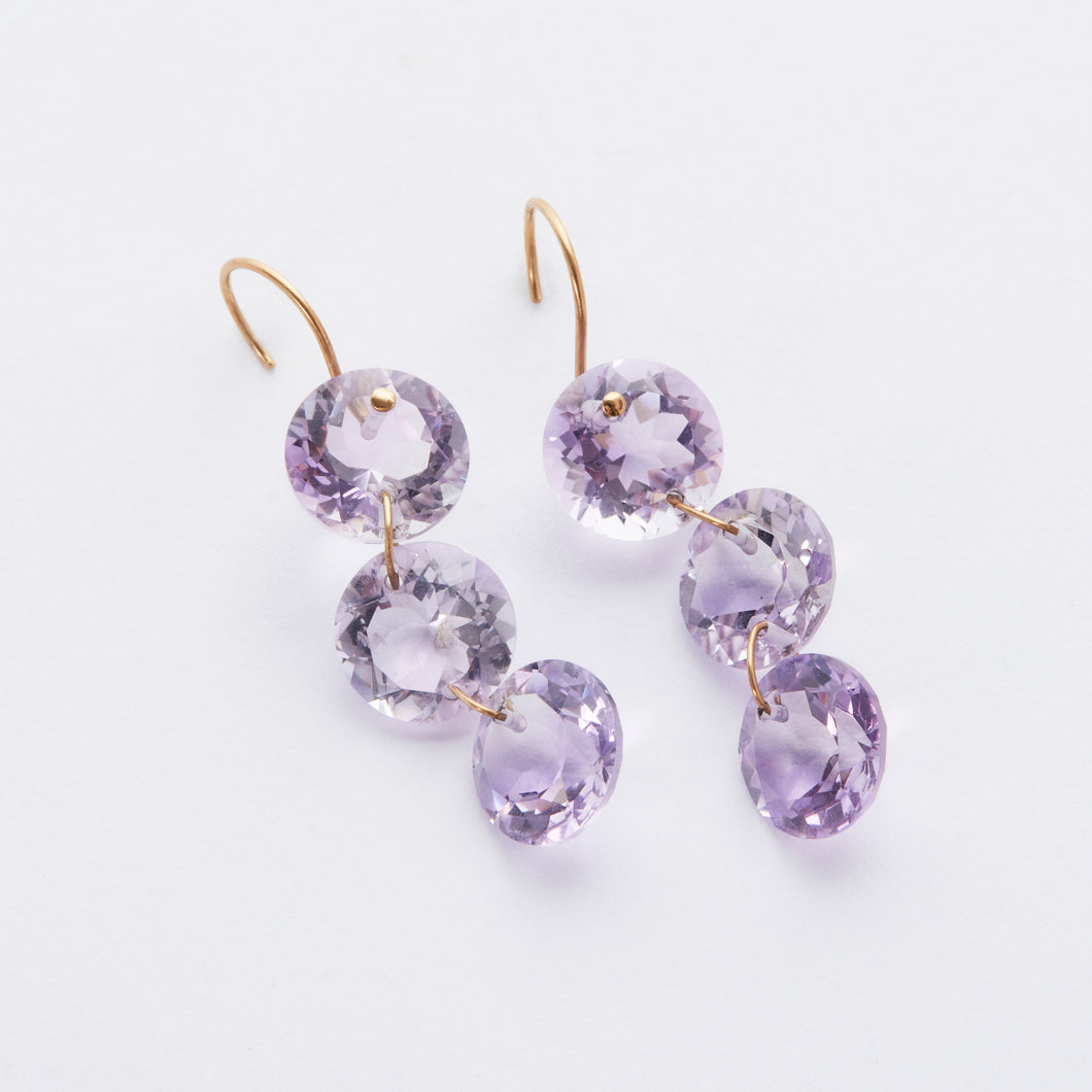 cheerful pierce Ⅲ /lavender amethyst