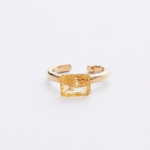 画像をギャラリービューアに読み込む, 2way pinkyring&amp;earcuff /citrine
