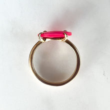 画像をギャラリービューアに読み込む, One of a kind ring/pink chalcedney
