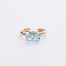 画像をギャラリービューアに読み込む, 2way pinkyring&amp;earcuff /skybluetopaz
