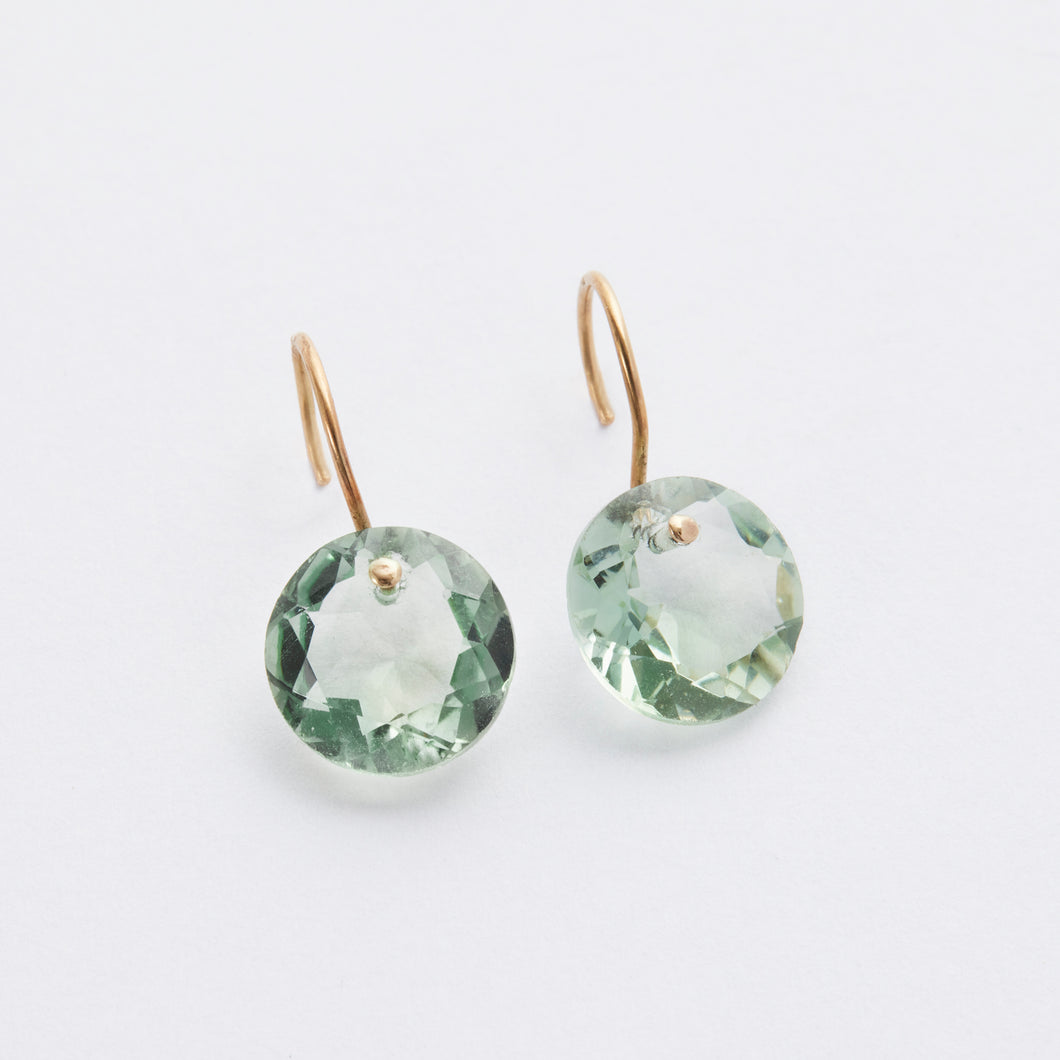 【A様専用イヤリング】 pierce/green amethyst