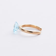 画像をギャラリービューアに読み込む, 2way pinkyring&amp;earcuff /skybluetopaz
