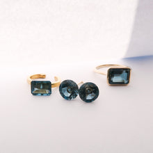 Load image into Gallery viewer, pegasus ring/london blue topaz
