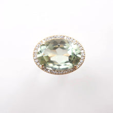 Load image into Gallery viewer, harmony ring/green amethyst
