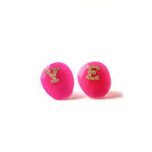 将图片加载到图库查看器，egg pierce/initial studs
