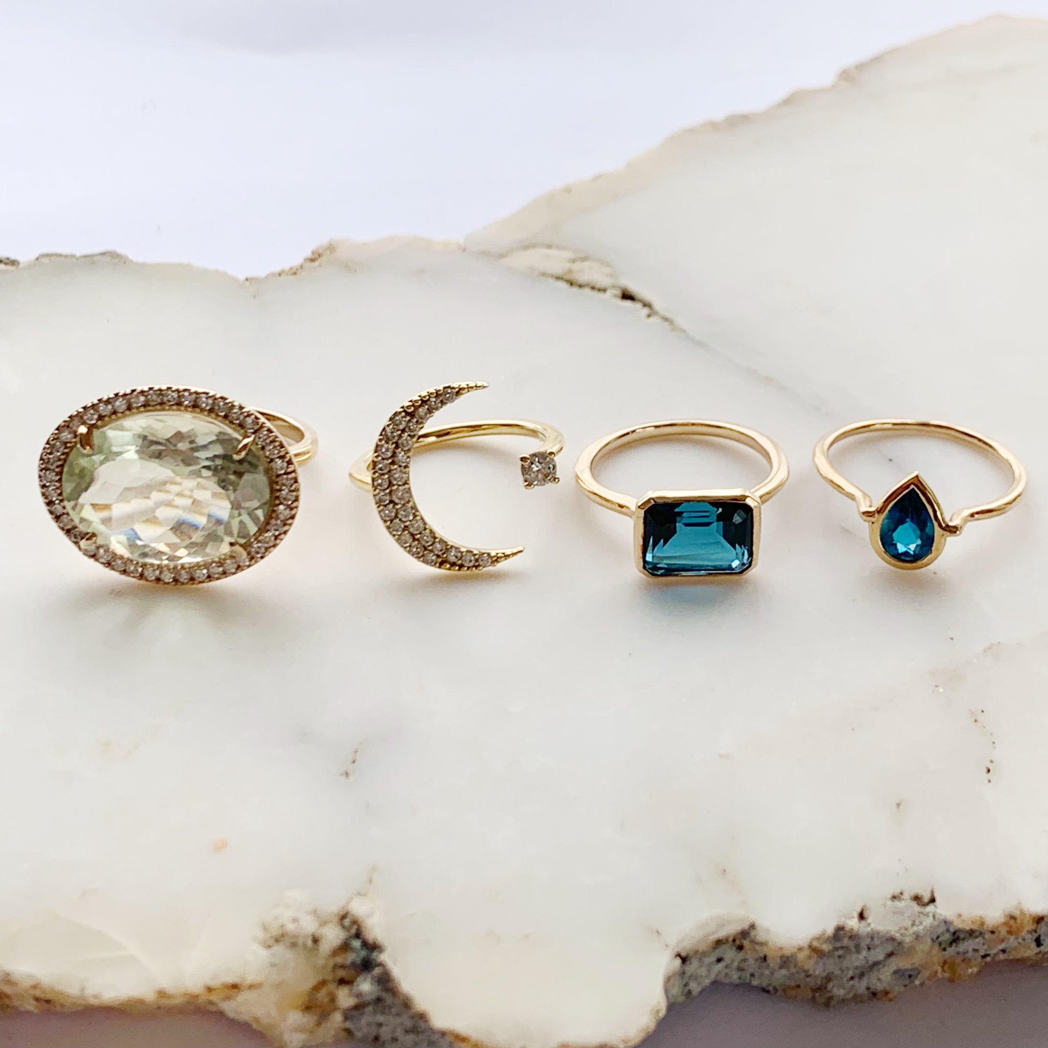 moon&star ring/diamond – ColouR Jewelry