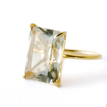 将图片加载到图库查看器，tranceparent ring/green amethyst
