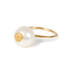 画像をギャラリービューアに読み込む, akoya pearl pinky ring
